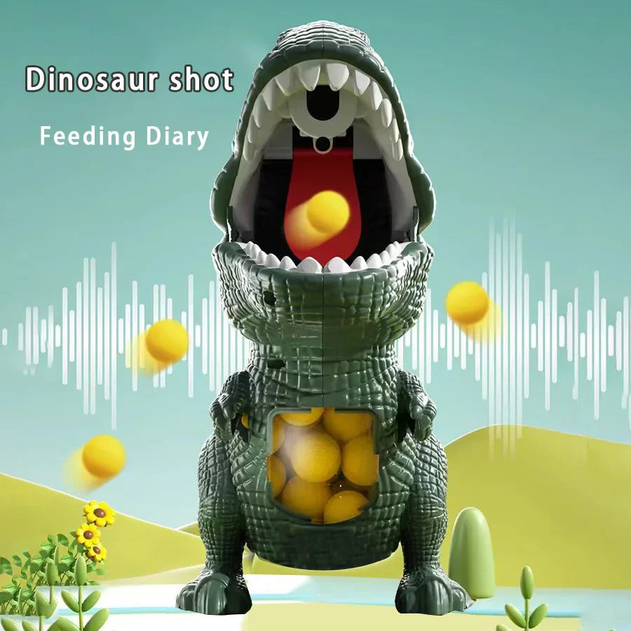 Dinozaur Strzelanka dla Dzieci – T-Rex Ball Shooter z Piankowe Kulki