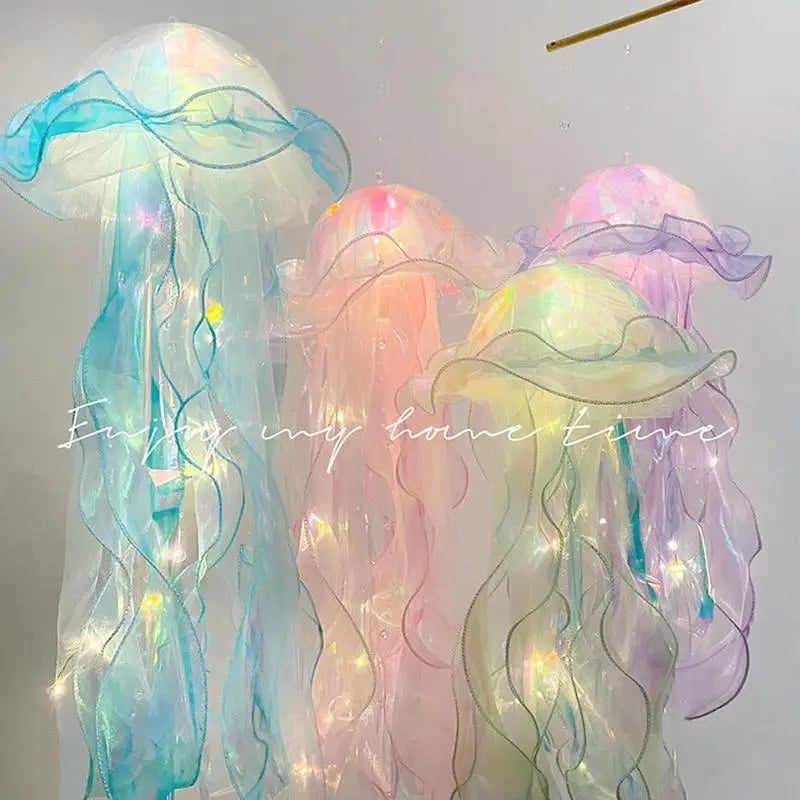 Magiczna Lampa Meduza do Pokoju Dziecięcego – LED Lampka Nocna Atmosfera Oceanu