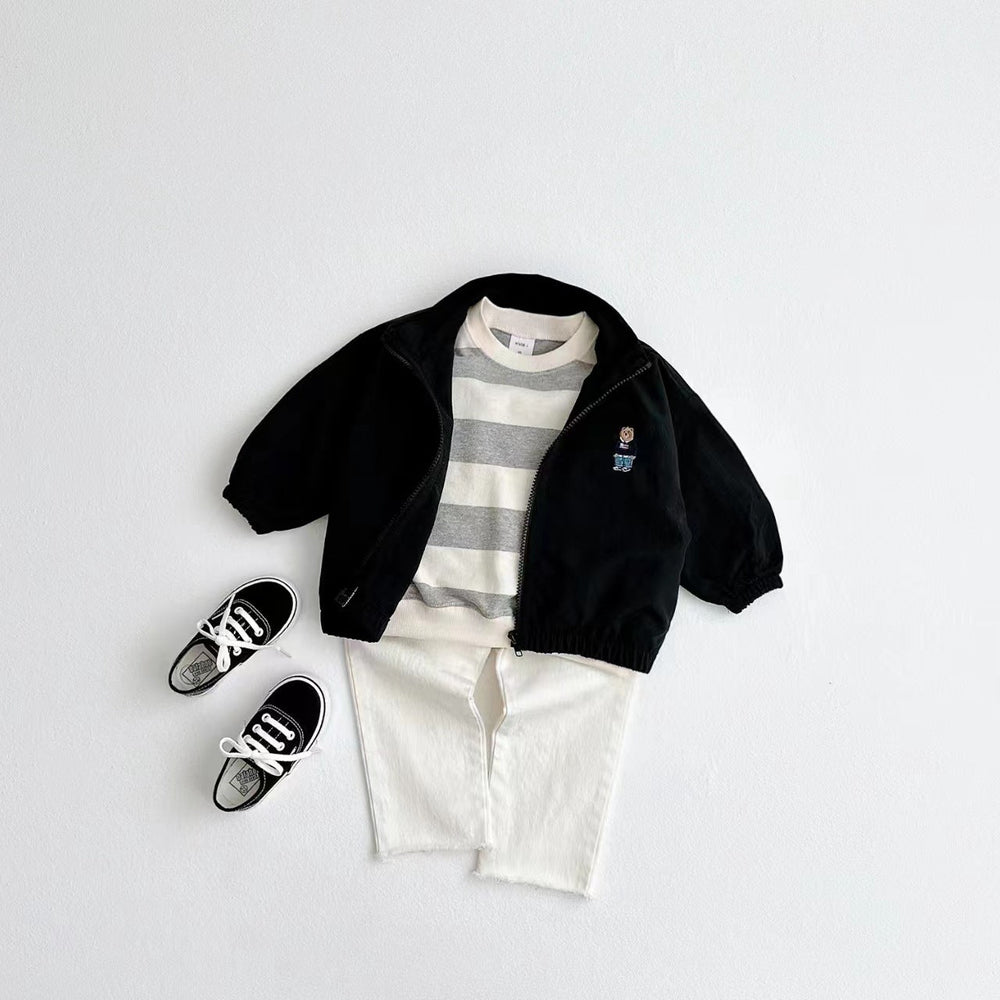 MiniZip Bluza Dziecięca Unisex | Bawełniana Kurtka na Zamek | 9 Miesięcy – 3 Lata | Miękka Bluza dla Maluchów | Wiele Kolorów