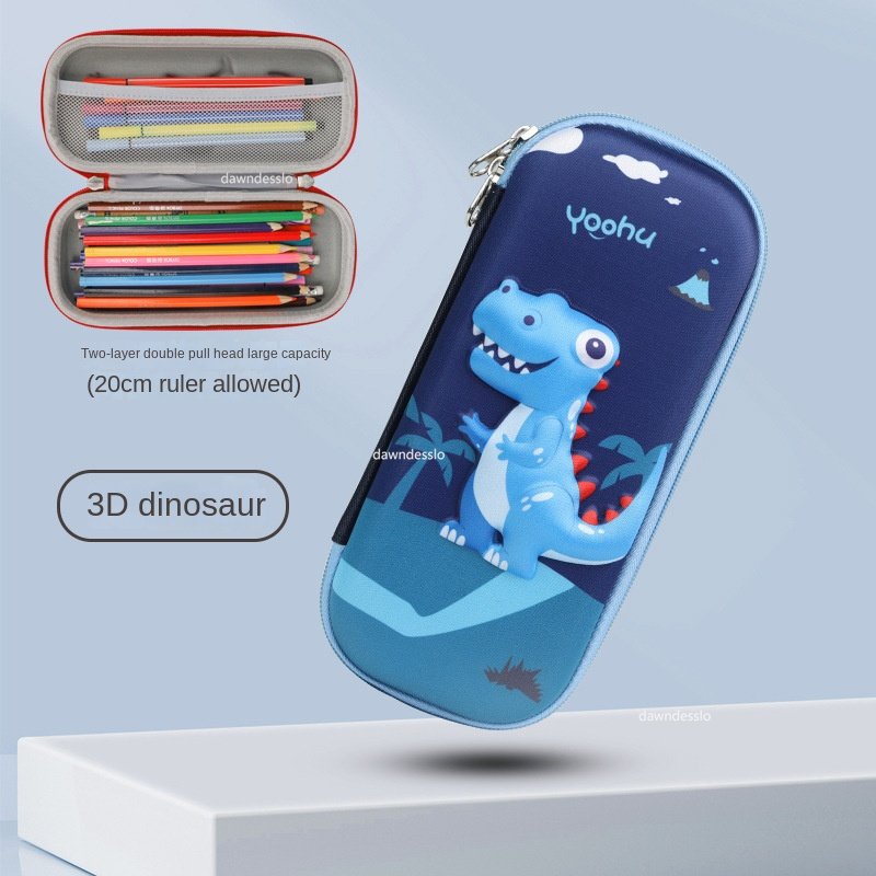 GalaxyPouch 3D Piórnik – Pojemny Szkolny Piórnik dla Dzieci z Wyjątkowym Kosmicznym Designem