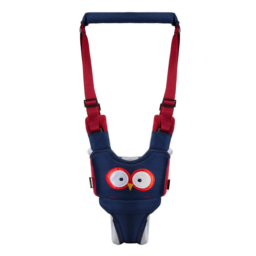 Ergonomiczne Szelki do Chodzenia – Kigali Baby, Niebieski/Brązowy/Różowy, Bawełna, 9+ M-More For Mini