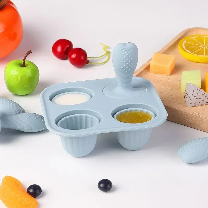5-częściowy Zestaw Gryzaków dla Niemowląt – Silikon BPA-free z Rączką