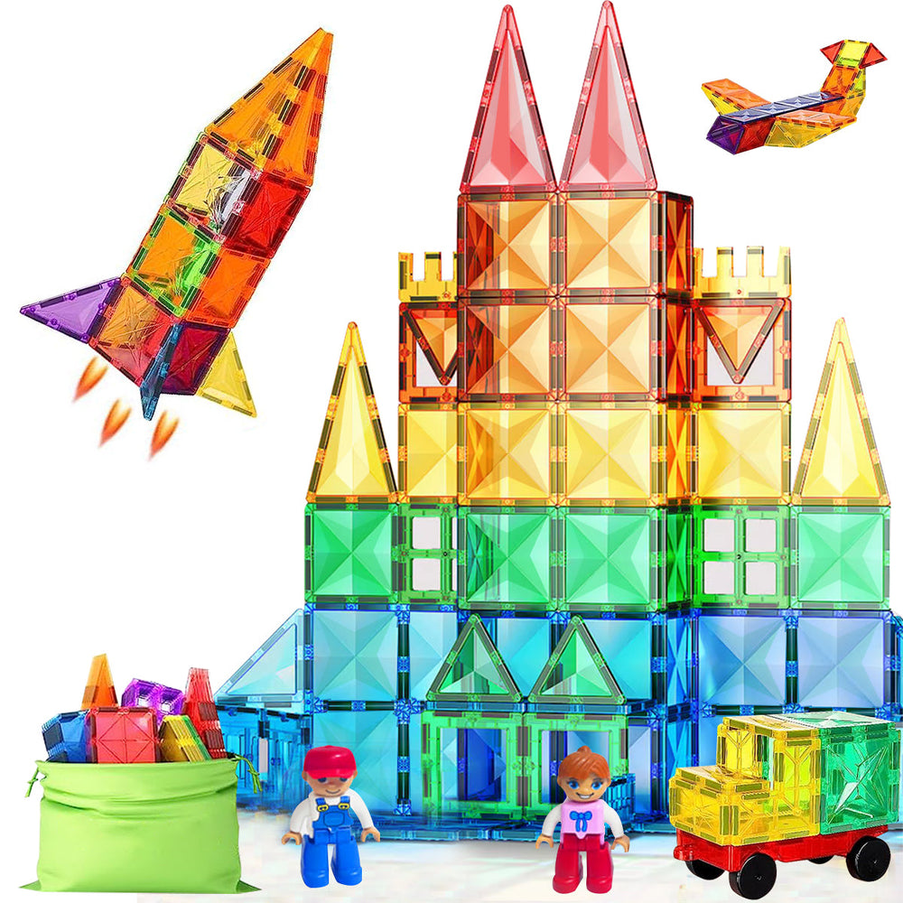 Magnetyczne Klocki Konstrukcyjne - MagnaBrix Creatix, DIY, Zabawka Edukacyjna, 1+ lat