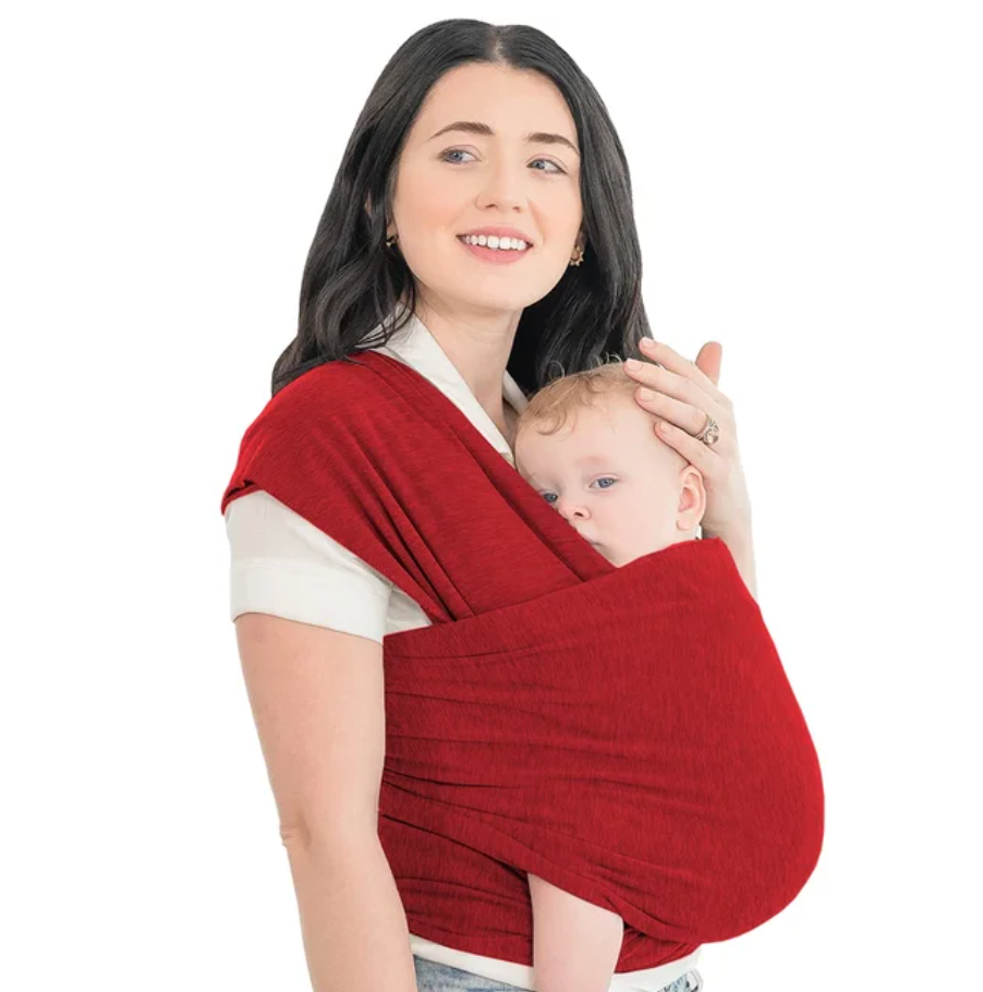 ComfortCarry Chusta do Noszenia Dziecka – Ergonomiczna Chusta z Wsparciem Pleców i Elastycznymi Pozycjami Noszenia