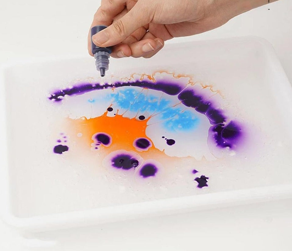 AquaMira Marble Art Kit – Kompletny Zestaw do Malowania na Wodzie dla Wyjątkowych Kreacji