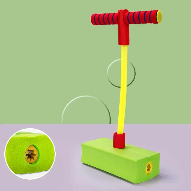 Piankowy Pogo Jumper dla Dzieci – Zabawka do Skakania Wewnątrz i na Zewnątrz | 3+ lata