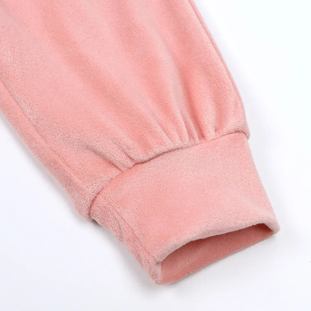 CozyTrail Welurowy Dres dla Dzieci – Ciepły i Wygodny Komplet Treningowy