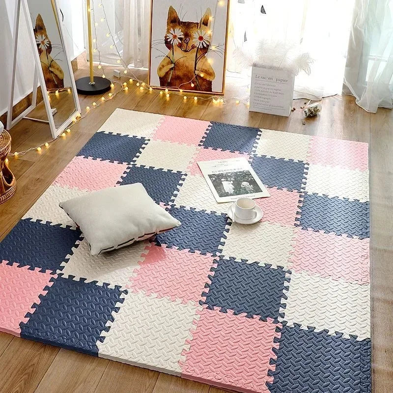 Mata Puzzle dla Niemowląt 12 Elementów – Miękka i Bezpieczna (120×90 cm)