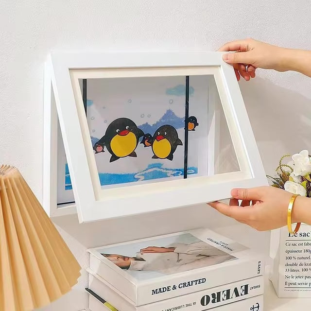 ArtMate Frame – Stylowa Ramka na Dziecięce Prace Plastyczne | Bezpieczna i Trwała dla Prac w Formacie A4