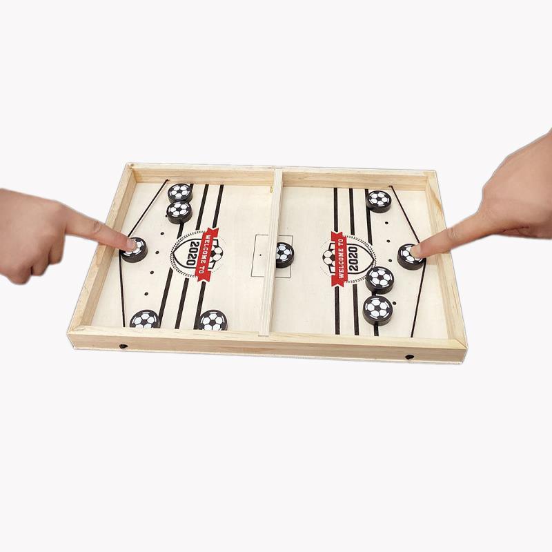 Gra Stołowa 2 w 1 – Zestaw Shuffleboard i Piłkarzyki
