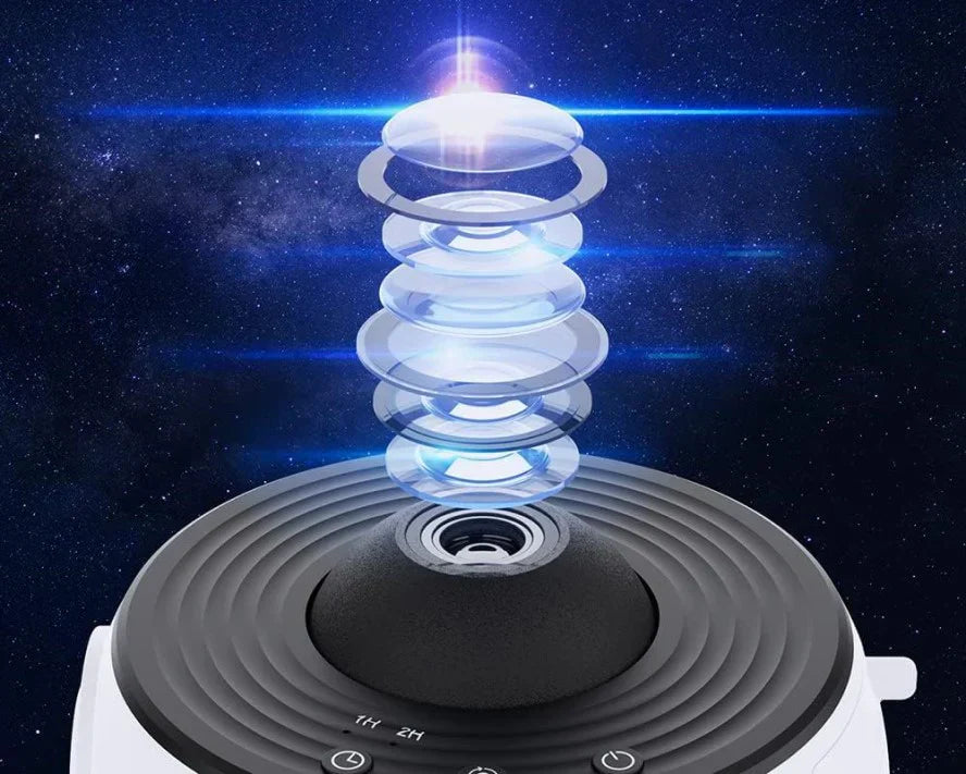 Projektor Gwiaździstego Nieba – Lampa Galaxy 12 Kolorów & 360°