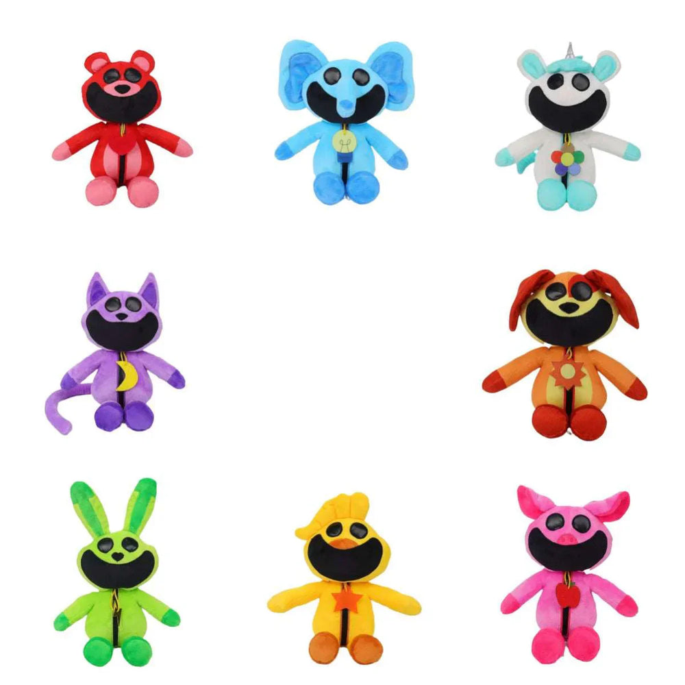 Pluszowy Zestaw Maskot 8 Sztuk – Miękkie Pluszaki 30 cm