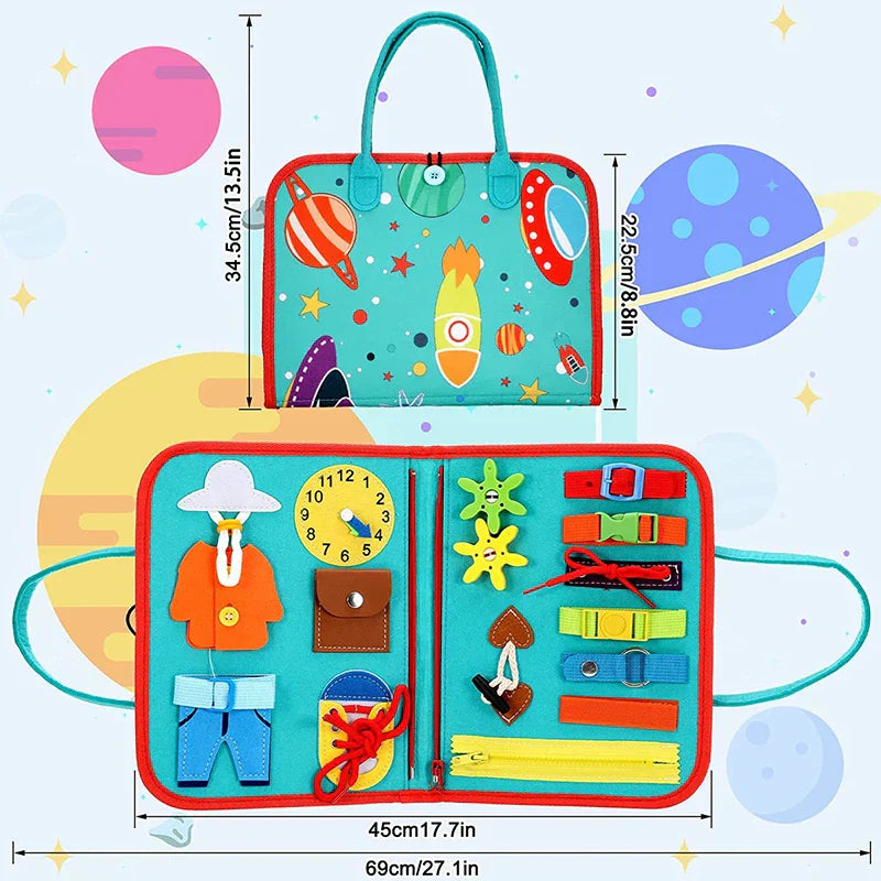 Zabawka Sensoryczna Montessori – Tablica TinySense SensePlay