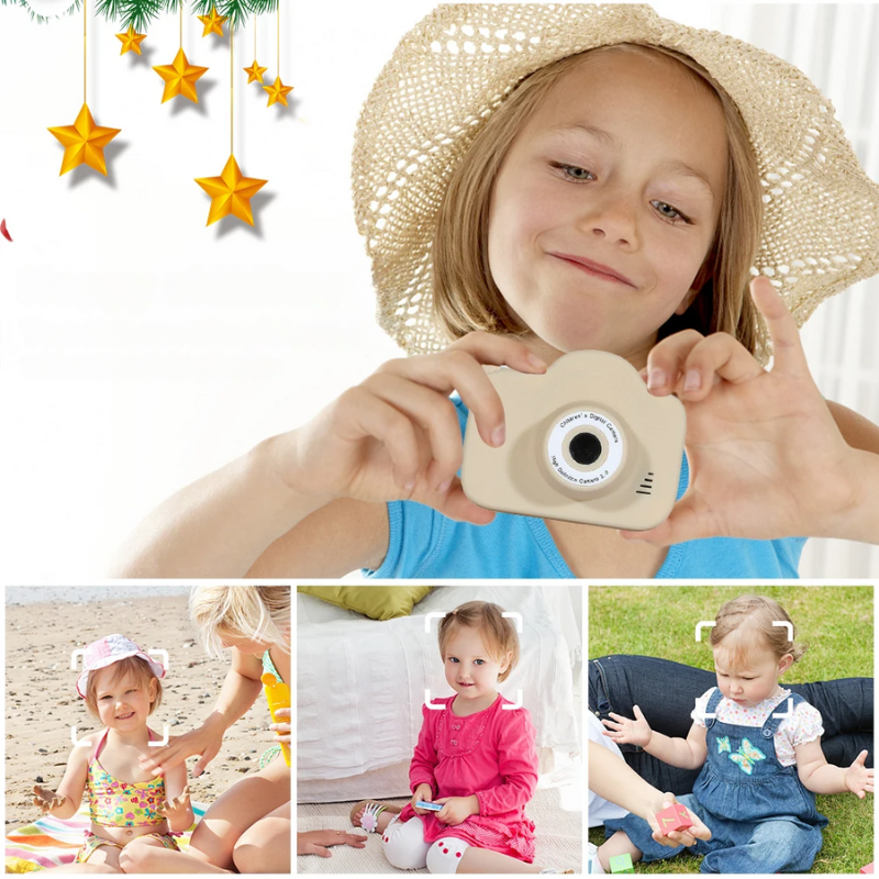 KidCapture Cyfrowy Aparat dla Dzieci – 1080p HD, Wodoodporny i Ładowalny