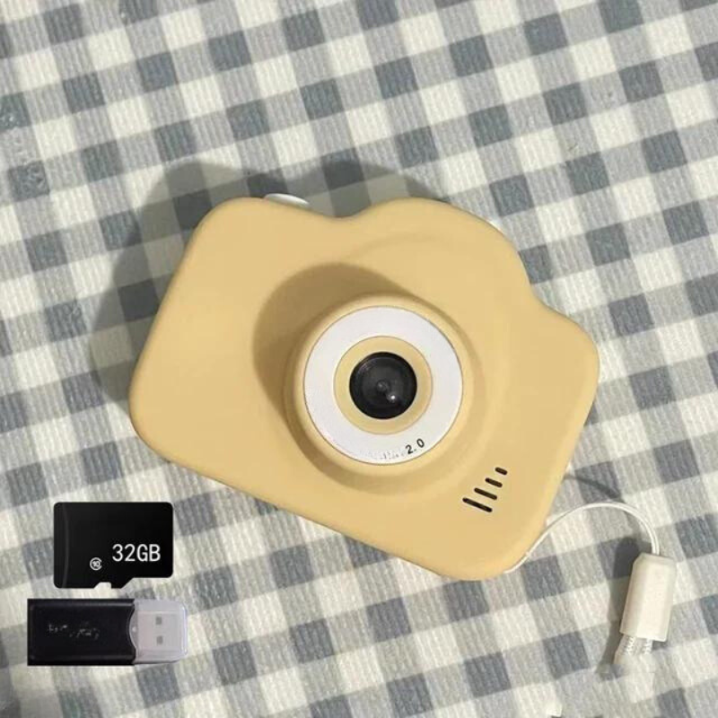 KidCapture Cyfrowy Aparat dla Dzieci – 1080p HD, Wodoodporny i Ładowalny