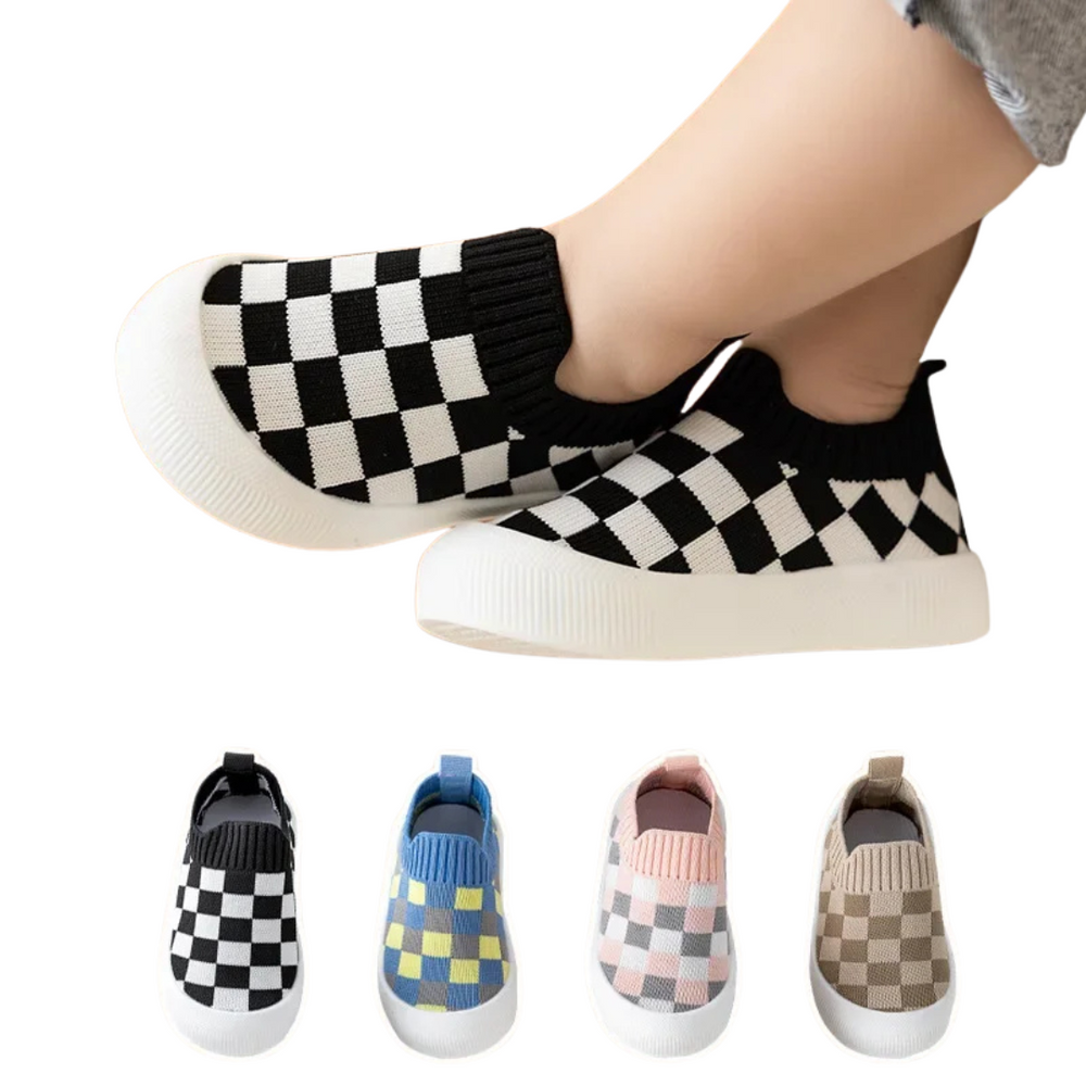 Buty Wsuwane ToddlySteps dla Maluchów – Antypoślizgowe, Przewiewne i Łatwe do Zakładania | Idealne na Pierwsze Kroki