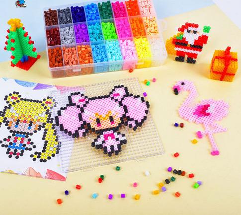 SparkBead Creatives – Kompletny Zestaw Koralików dla Dzieci | Kreatywna Zabawa i Rozwój Motoryki