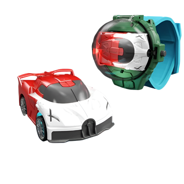 AdventureTime RC Watch – Interaktywny Zegarek z Mini Zdalnie Sterowanym Samochodzikiem dla Dzieci