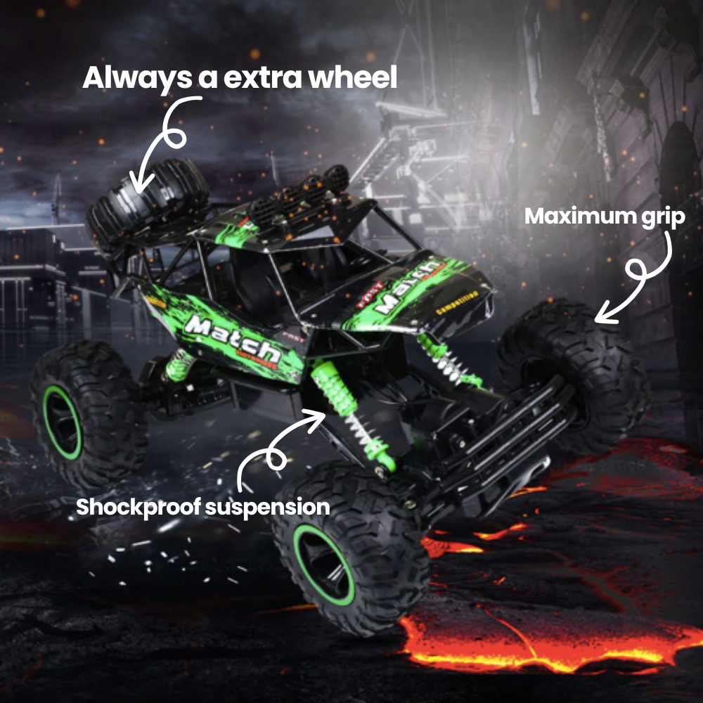 Samochód RC Terenowy 4x4 – Zdalnie Sterowany Monster Truck 15 km/h