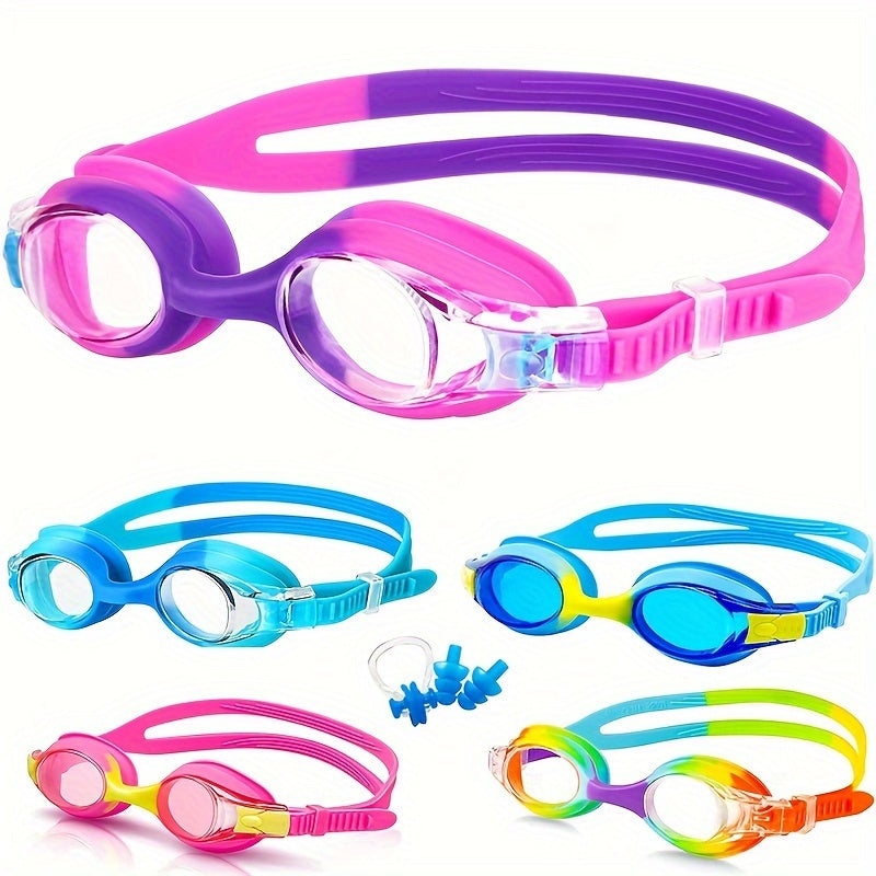 AquaKids Okulary Pływackie dla Dzieci – Szczelne i Anti-Fog | 3-12 lat