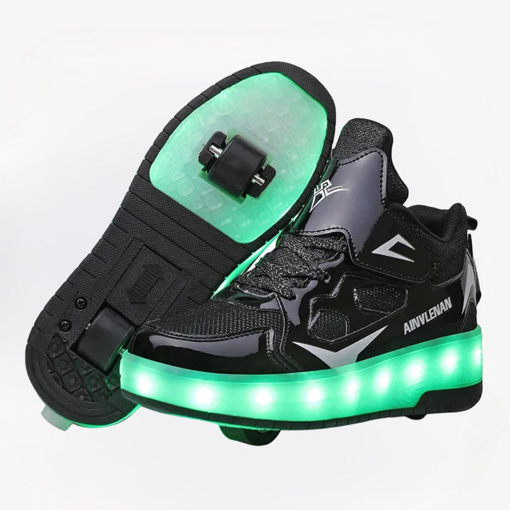 Buty LED na Kółkach dla Dzieci – Sneakersy z Rolkami do Zabawy i Jazdy