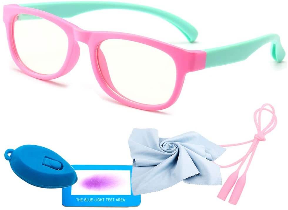 LuminoGuard Okulary dla Dzieci z Filtrem Niebieskiego Światła – Ochrona przed Ekranami – Wygodne i Stylowe