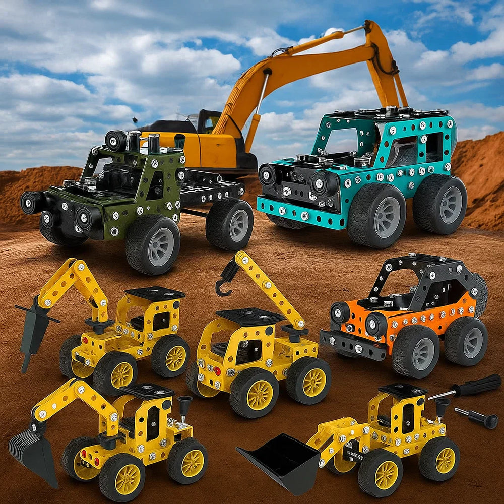 Axion Craft ForgeRider Construct Kit – Metalowy Zestaw Konstrukcyjny do Technicznej i Kreatywnej Budowy Pojazdów