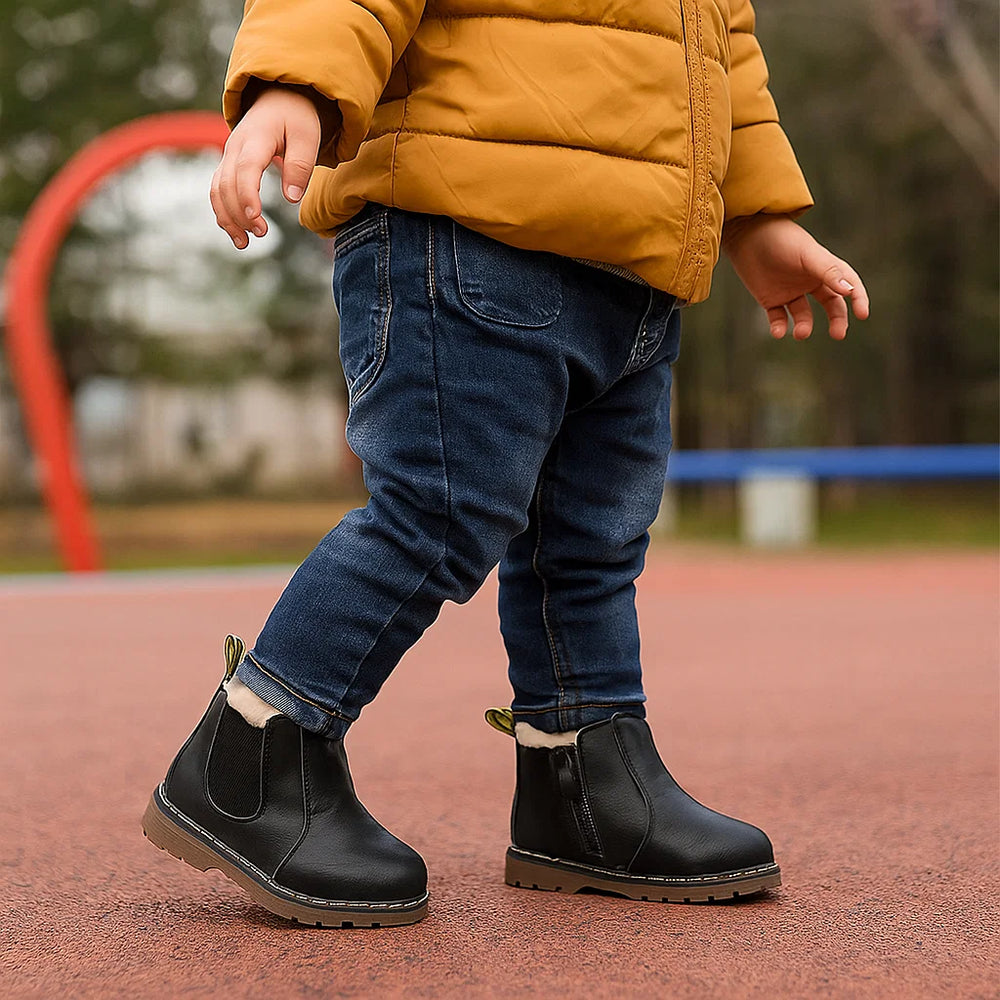 Bravello Nordstep Kids Snowwalker – Wodoodporne Zimowe Buty z Antypoślizgową Podeszwą dla Dzieci