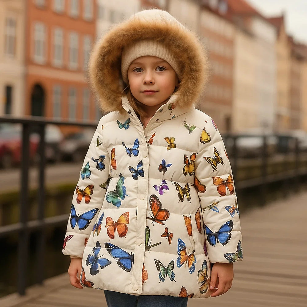 FrostyKids Arctic Jacket – Ciepła i Stylowa Kurtka Dziecięca na Zimę 4-10 Lat