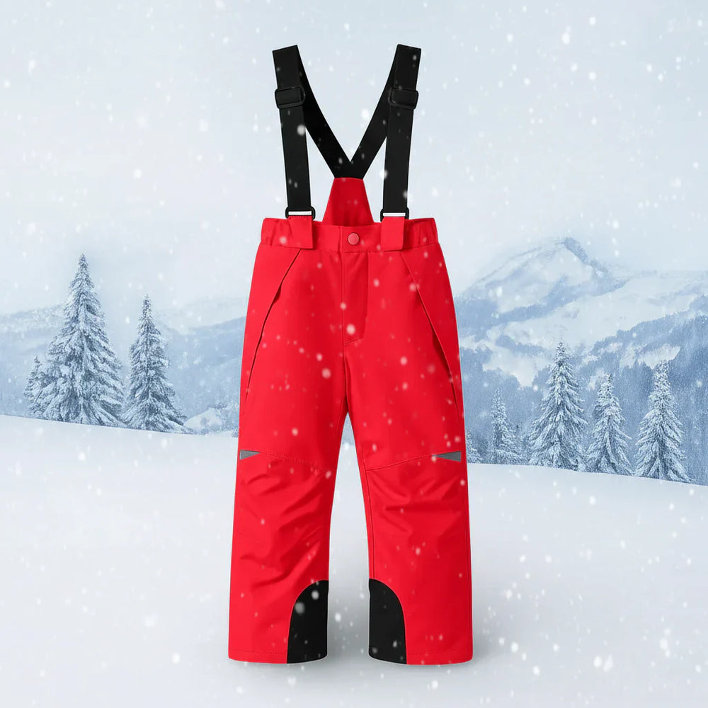 SummitGear Elastyczne i Ciepłe Spodnie Narciarskie dla Dzieci