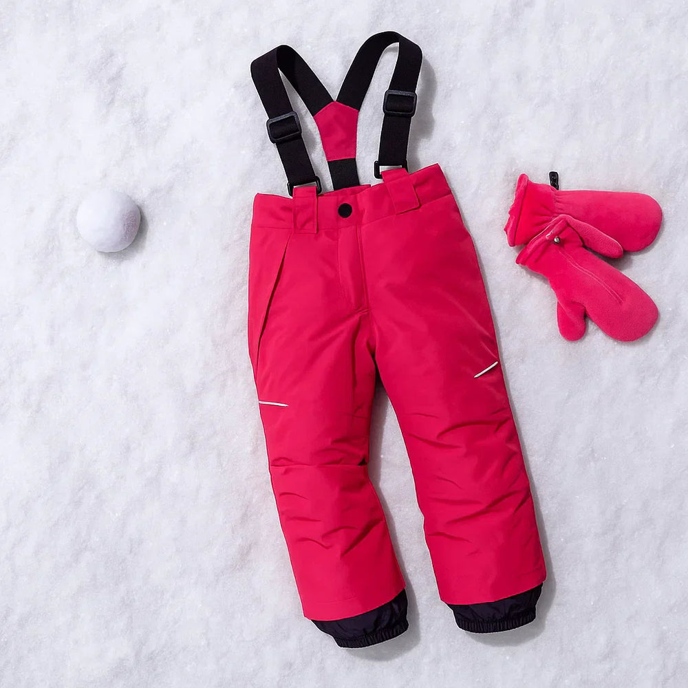 SummitGear Elastyczne i Ciepłe Spodnie Narciarskie dla Dzieci