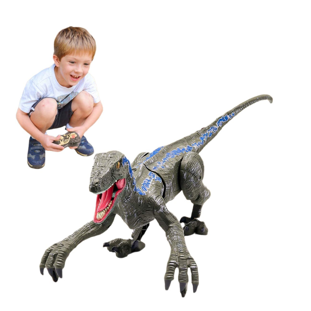 Dinozaur RC Velociraptor – Realistyczne Ruchy z Dźwiękiem i Pilotem