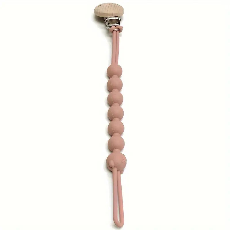 CuddlyClip Łańcuszek do Smoczka – Bezpieczny, Bez BPA i Uroczy Miś dla Niemowląt i Małych Dzieci