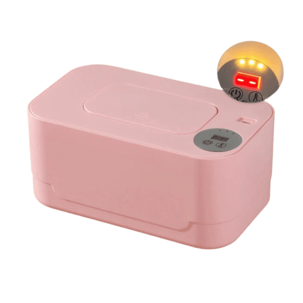 Podgrzewacz Chusteczek z Wyświetlaczem LED – USB Podgrzewacz Chusteczek dla Niemowląt