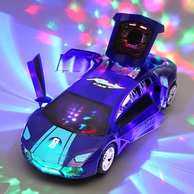 Samochód Kaskaderski 360° ze Światłem i Dźwiękiem – Zabawka dla Dzieci 3+