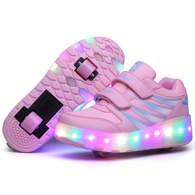 FlashRunners LED Roller Sneakers – Zdejmowane Kółka | Rozmiar 26-35