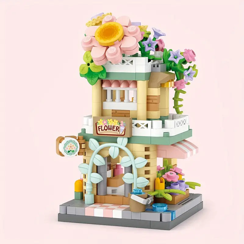 CityCraft Blocks – Edukacyjny Zestaw Klocków dla Dzieci & Kreatywne Miniaturowe Miasta – Trwała & Bezpieczna Zabawka