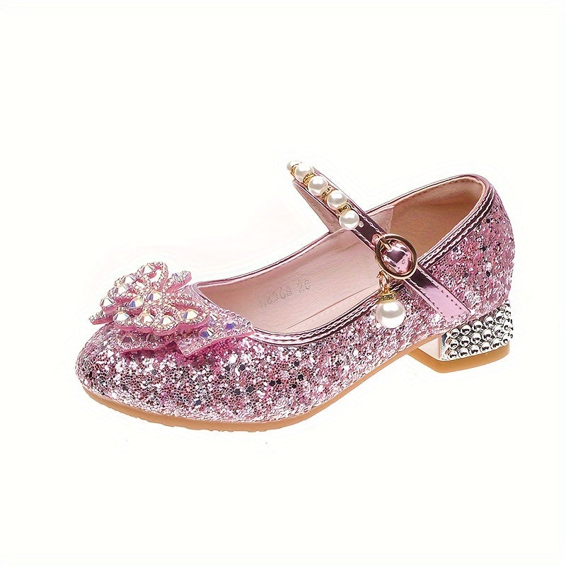 Brokatowe Buty dla Dziewczynek – Antypoślizgowe i Wygodne