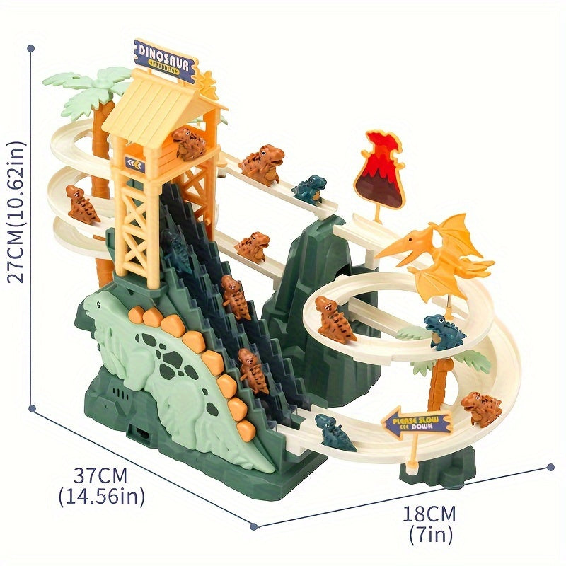 Zestaw Zabawowy z Dinozaurami dla Dzieci – PrestoDino Adventure Park od WildTrack Toys