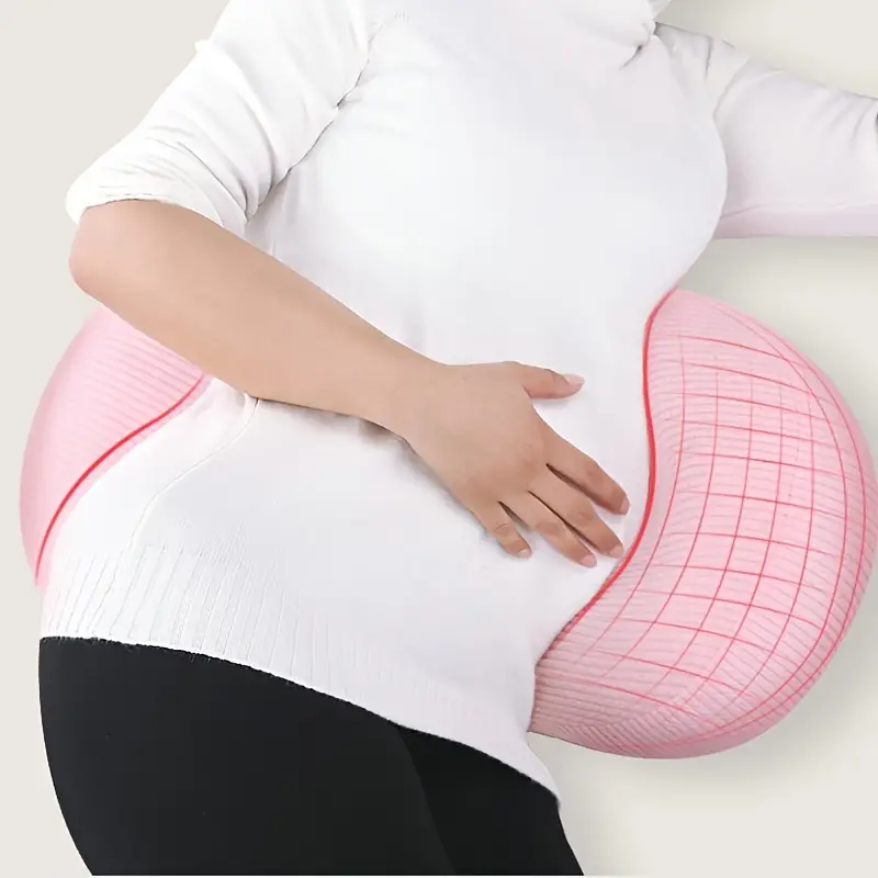 ComfortNest Poduszka Ciążowa – Ergonomiczna Poduszka dla Wsparcia i Komfortu podczas Ciąży
