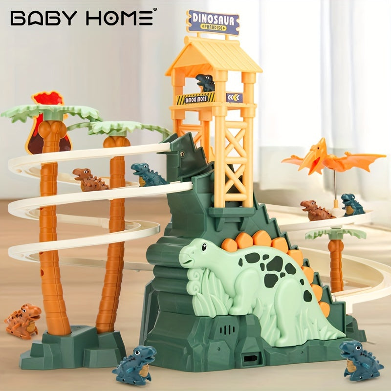 Zestaw Zabawowy z Dinozaurami dla Dzieci – PrestoDino Adventure Park od WildTrack Toys