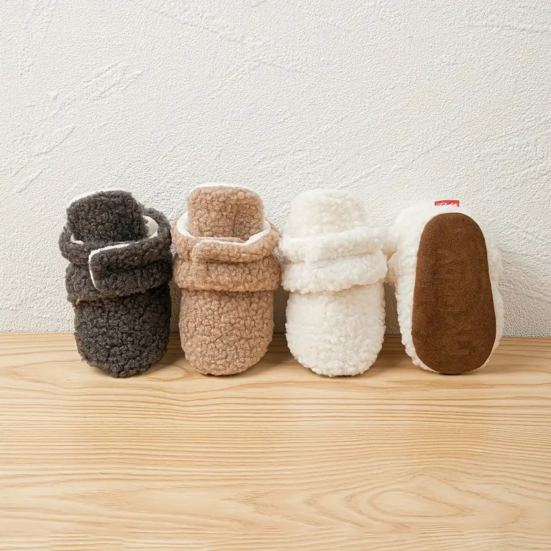 Beary Cozy Skarpetki-Kapcie – Ciepłe Buciki dla Niemowląt do Pierwszych Kroków i Użytku Domowego