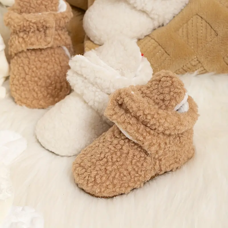 Beary Cozy Skarpetki-Kapcie – Ciepłe Buciki dla Niemowląt do Pierwszych Kroków i Użytku Domowego