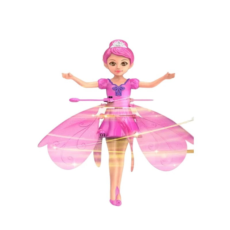 Latająca Lalka ze Światłem – Flying Fairy Zabawka z Czujnikiem