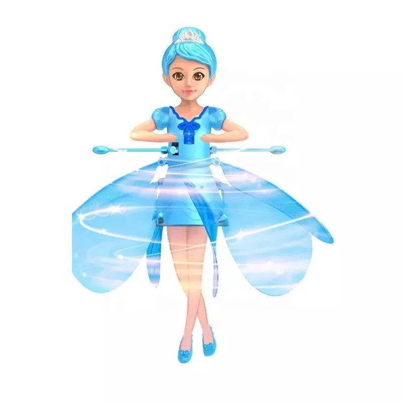 Latająca Lalka ze Światłem – Flying Fairy Zabawka z Czujnikiem