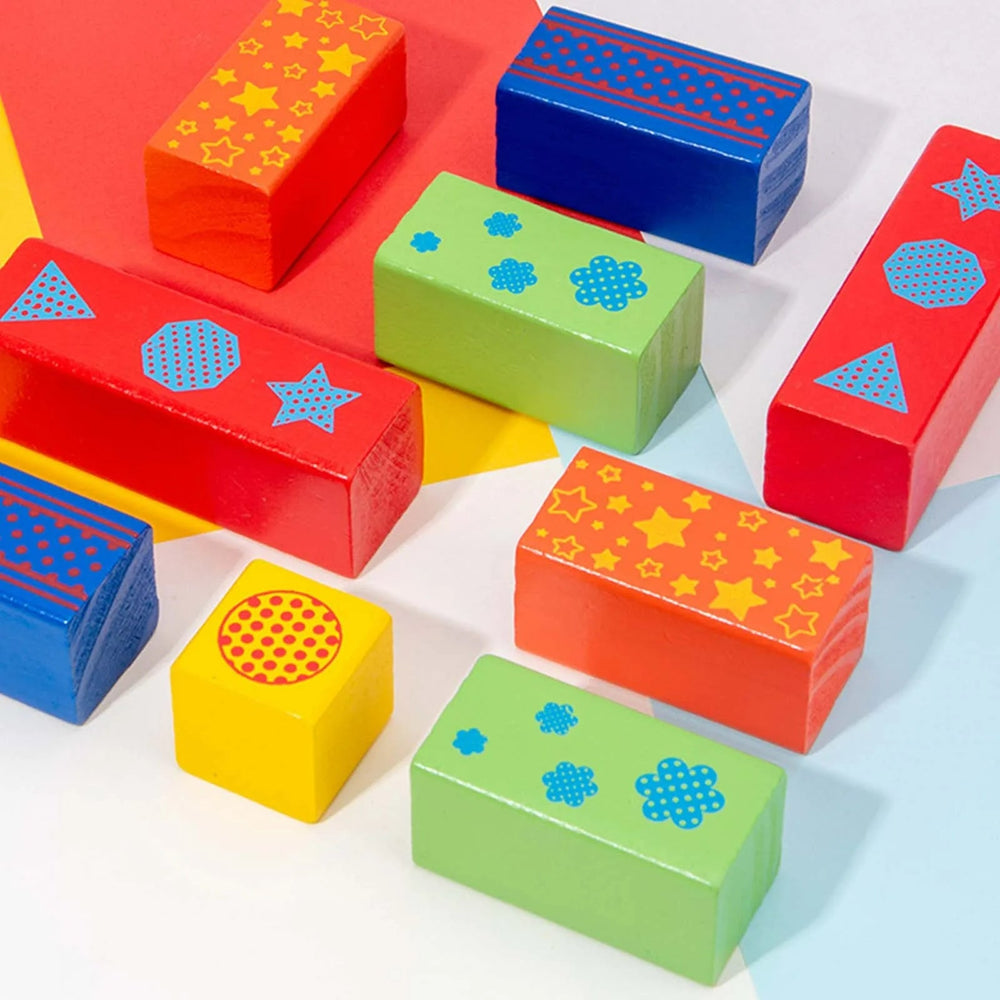 Drewniany Tor Kulkowy Zestaw Konstrukcyjny dla Dzieci – TimberTrail Marble Works Zabawka Edukacyjna 3+