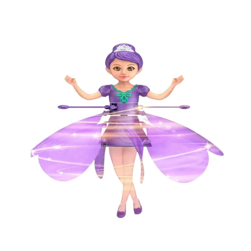 Latająca Lalka ze Światłem – Flying Fairy Zabawka z Czujnikiem