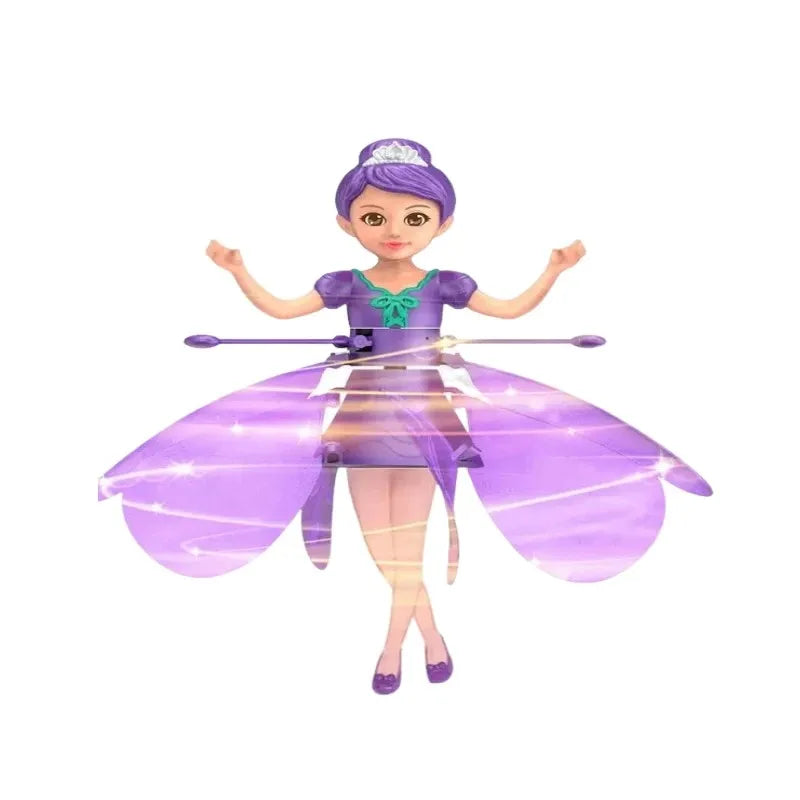 Latająca Lalka ze Światłem – Flying Fairy Zabawka z Czujnikiem
