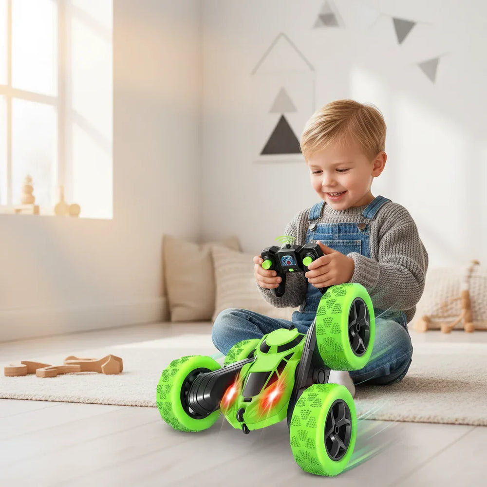 Samochód Kaskaderski RC z Pilotem – Obroty 360° i Akumulator