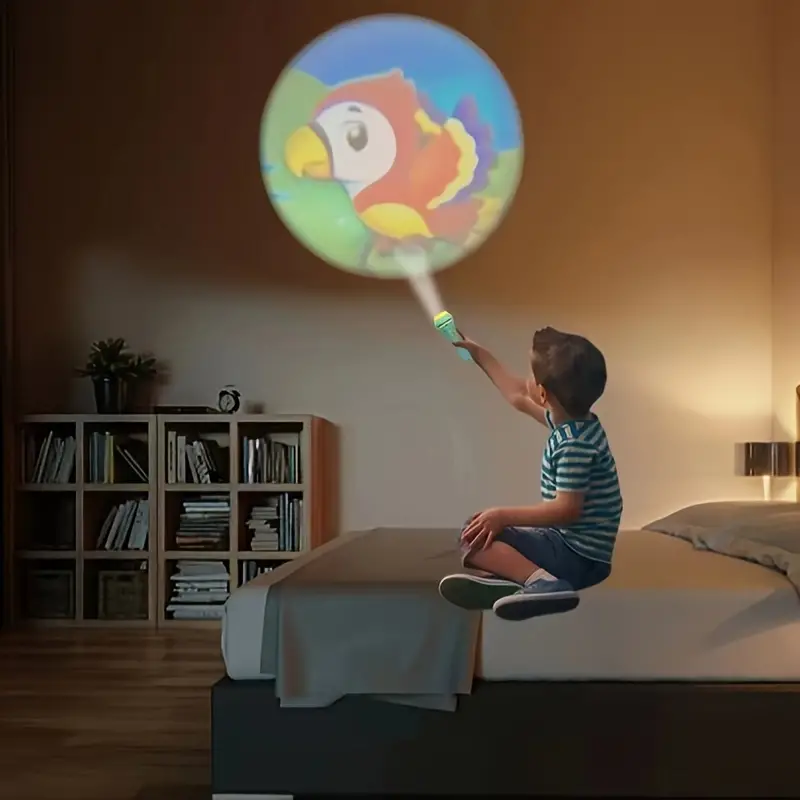 LumoLanta Projektor Bajek – Magiczna Lampka Nocna dla Dzieci